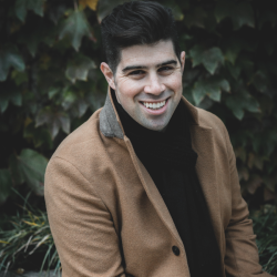 Photo of tenor opera singer Andrew Morstein with Arizona Opera