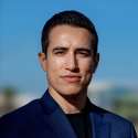 Photo of bass-baritone opera singer José Olivares with Arizona Opera