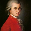Portrait of composer Wolfgang Amadeus Mozart with Arizona Opera