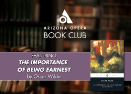 Book Club: The Importance of Being Earnest Book Club: The Importance of Being Earnest