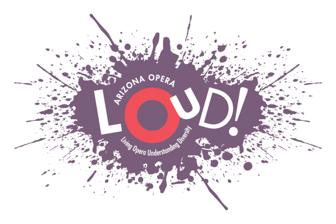 LOUD! (Living Opera, Understanding Diversity) Logo