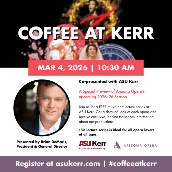 Coffee at Kerr: 2026/27 Season