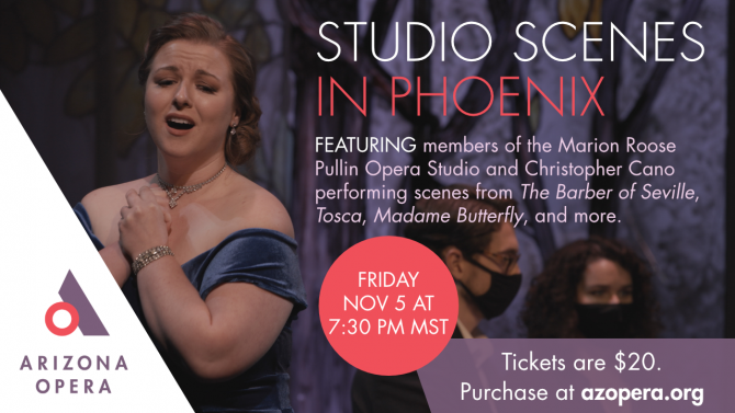 Studio Scenes in Phoenix | Arizona Opera