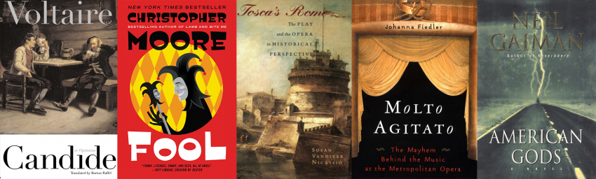 Tosca's Rome and 4 other book club books