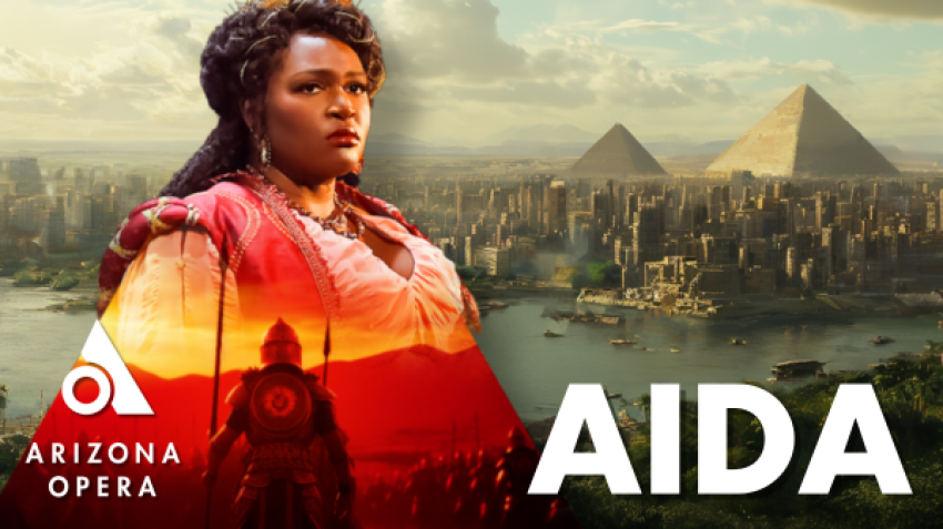Arizona Opera sets 'Aida' against AI-generated scenes on 100 sq.ft. video wall