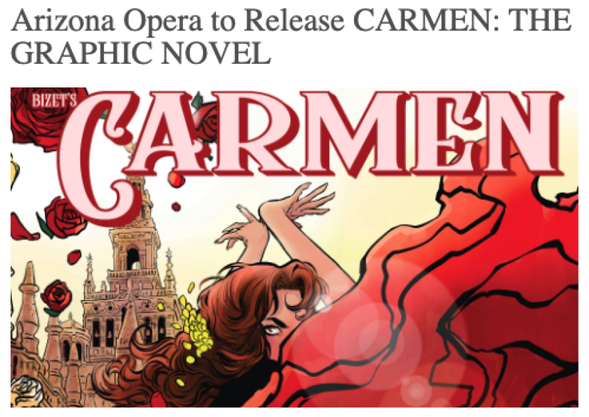 Arizona Opera to Release CARMEN: THE GRAPHIC NOVEL