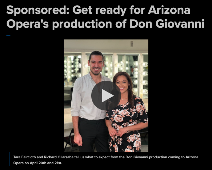 Get ready for Arizona Opera's production of Don Giovanni